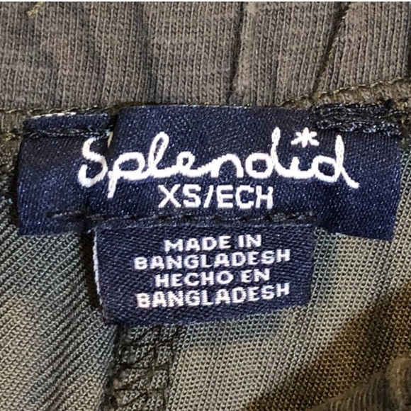 Splendid Super Soft Camouflage Joggers Size XS EUC - Picture 8 of 13